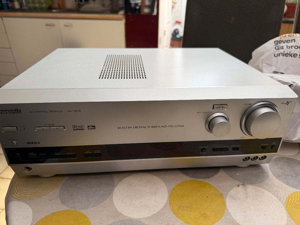 Panasonic SA-HE75, TV, Hi-fi & Vidéo, Amplificateurs & Ampli-syntoniseurs, Enlèvement, Comme neuf, 120 watts ou plus