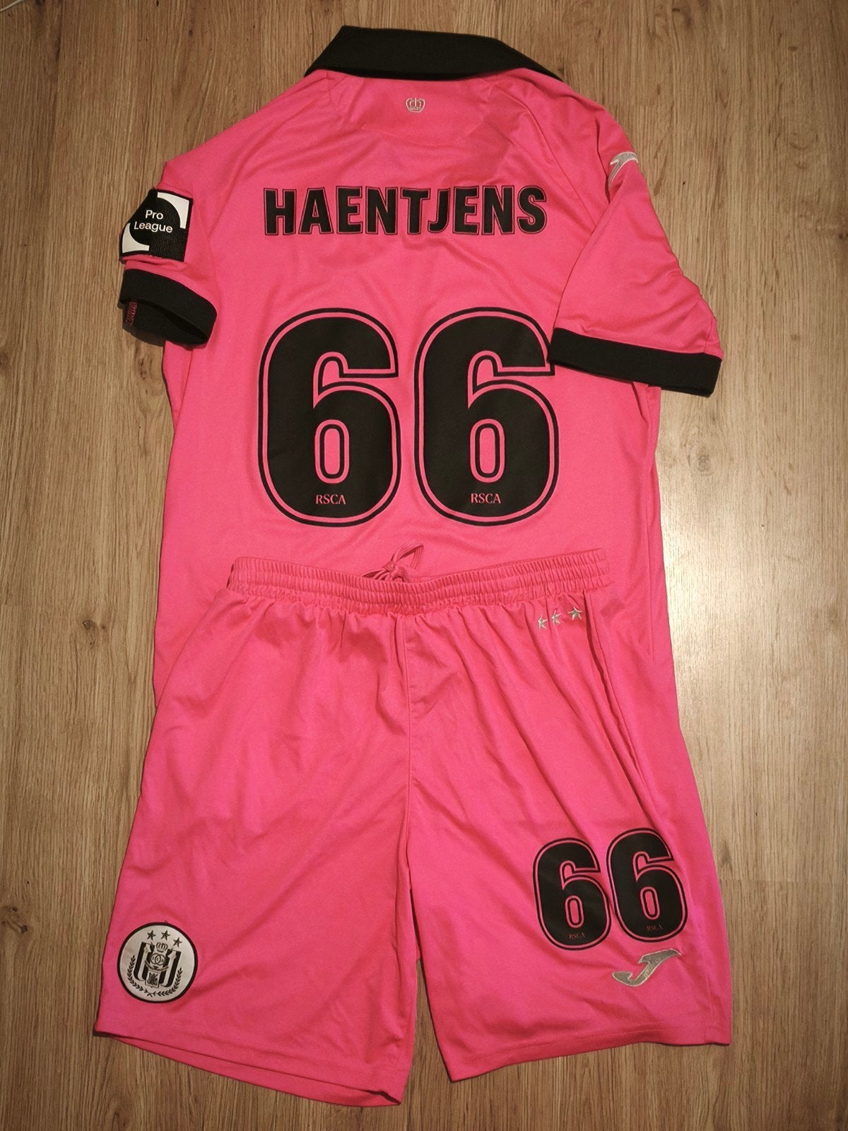 Maillot + short RSC Anderlecht Haentjens, Ophalen of Verzenden, Shirt