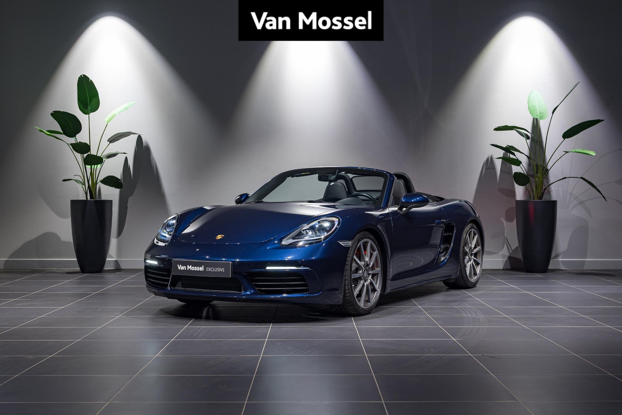 Porsche 718 2.5 Boxster S SPORTUITLAAT | ZETLEVERWARMING EN, Auto's, Gebruikt, 4 cilinders, Bedrijf, 2 zetels