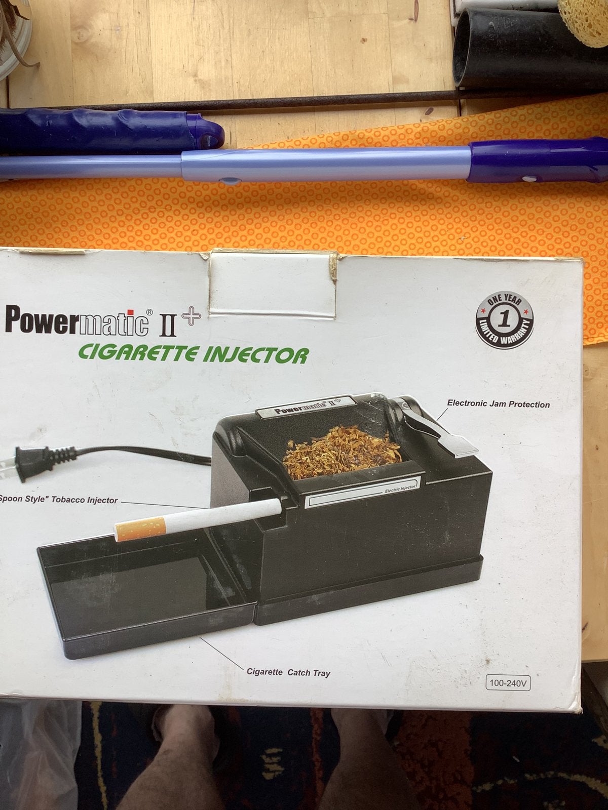 Powermatic 2 sigaretten machientje ( electrisch), Verzamelen, Ophalen of Verzenden, Gebruikt, Overige typen