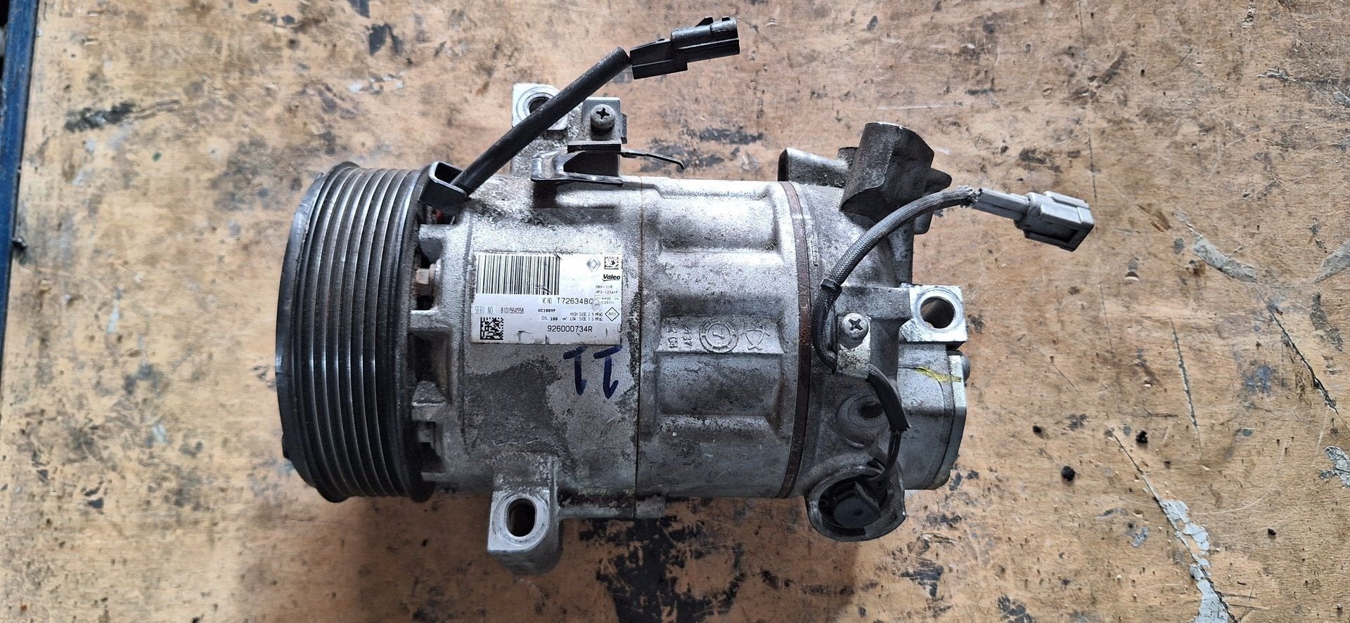Original Valeo Aircopomp Renault Clio IV / Captur I - 926000, Gebruikt, -, -, Ophalen of Verzenden