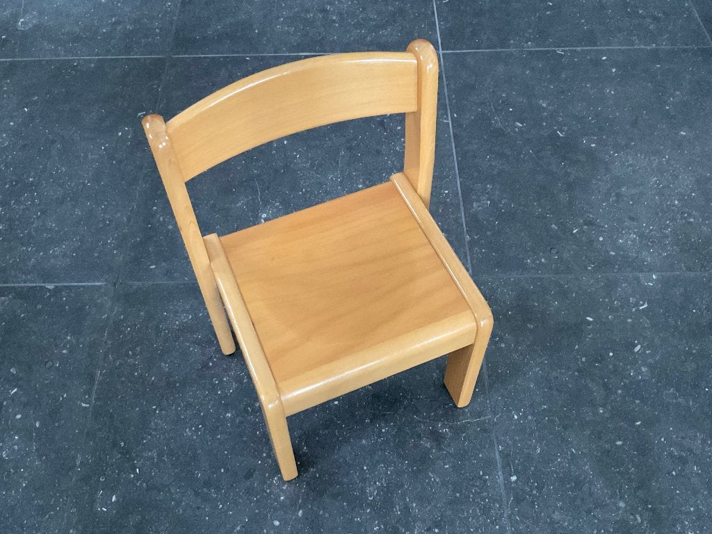 Houten kinderstoeltje, Kinderen en Baby's, Ophalen, Gebruikt, Stoel(en)