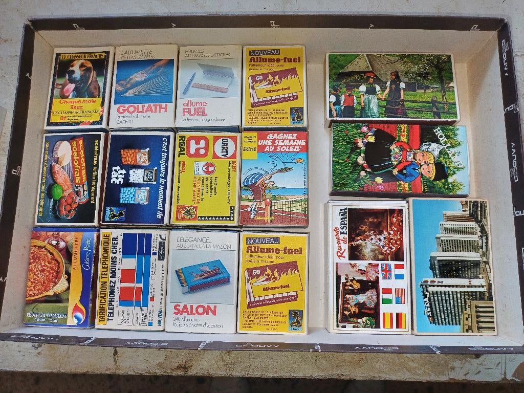LOT  important boites d allumettes de collection, Enlèvement ou Envoi, Comme neuf, Autres types