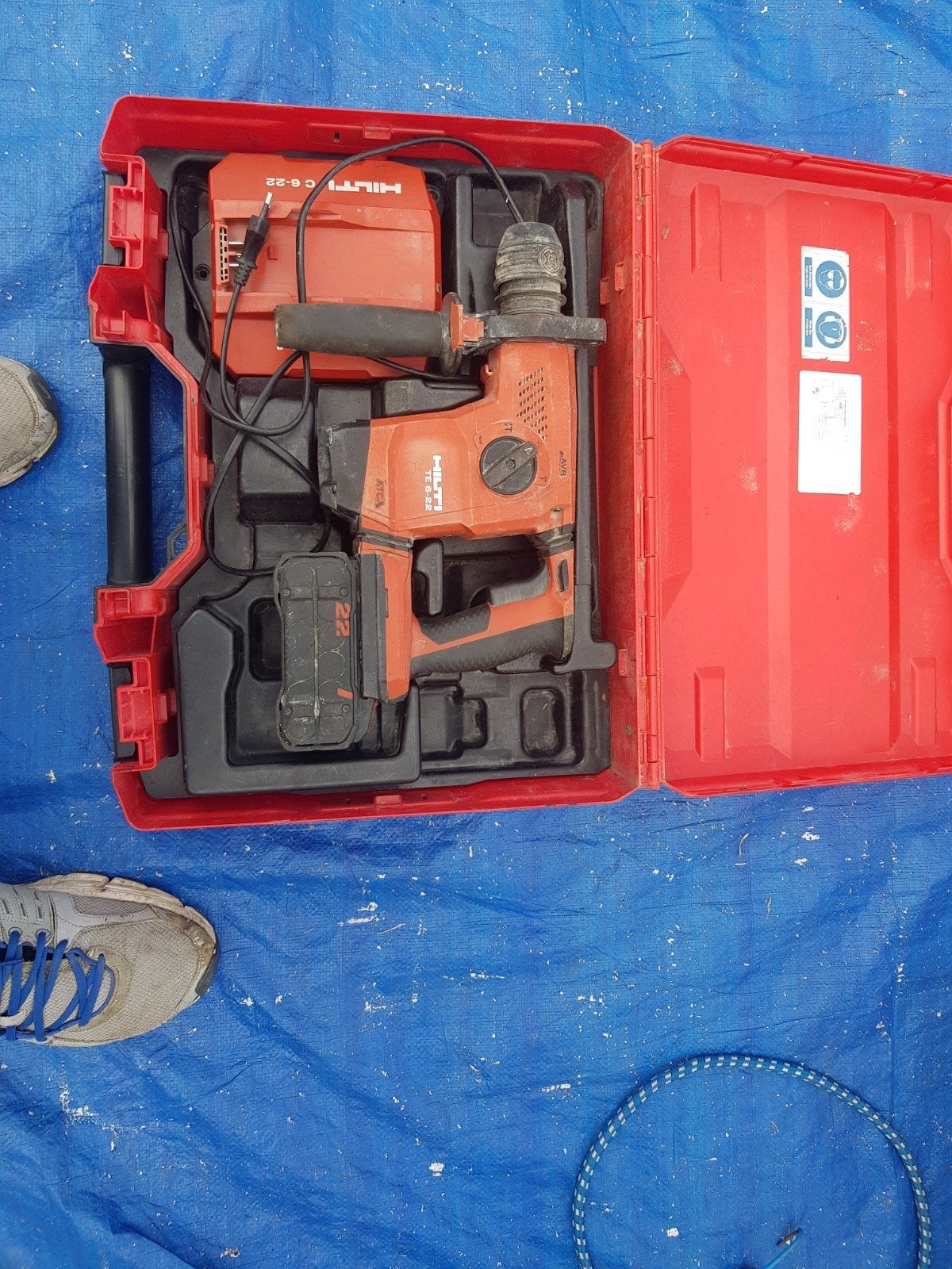 Hilti te 6 22 PERFORATEUR nuron, Bricolage & Construction, Outillage | Foreuses, Enlèvement