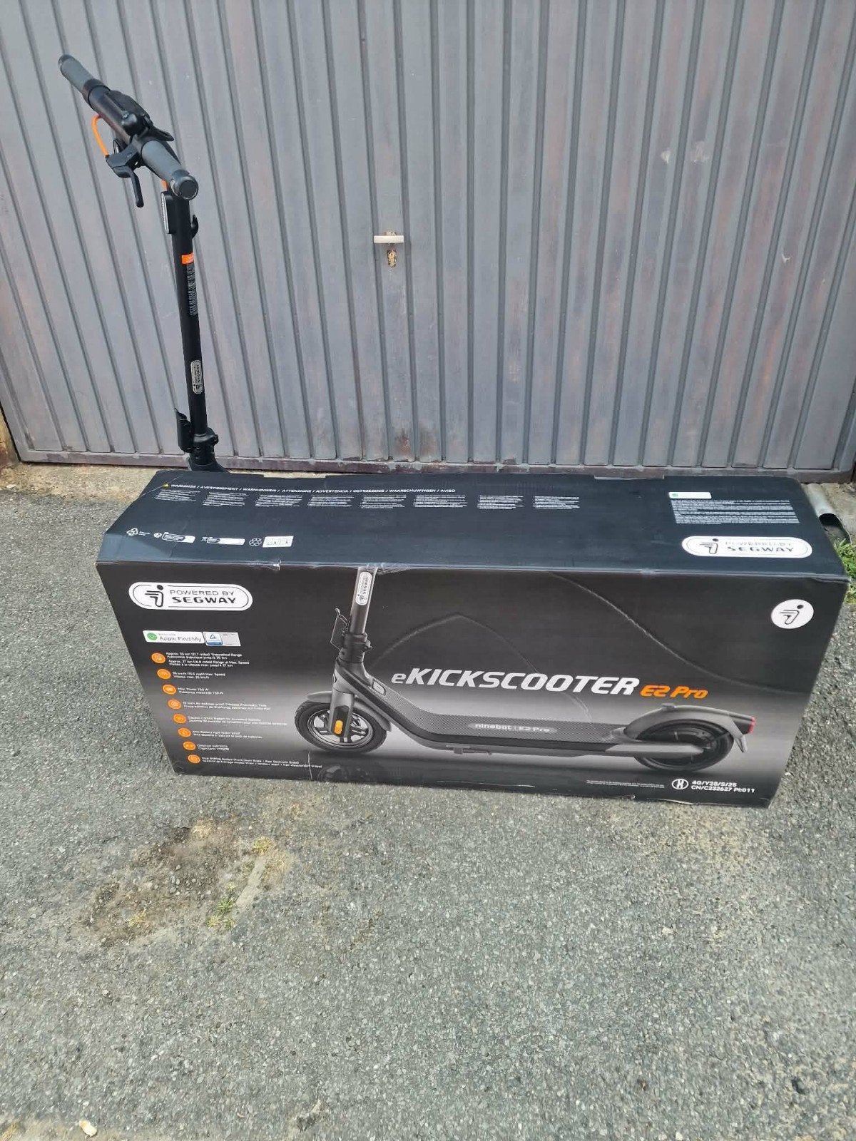 trotinette neuf électrique Ninebook pro2 fonctione très bien, Enlèvement, Comme neuf, Step électrique (E-scooter), Ninebot pro E2