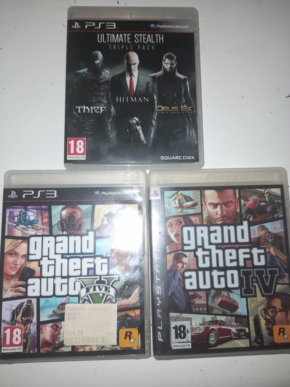 ps3 games, Enlèvement ou Envoi, Comme neuf, Aventure et Action