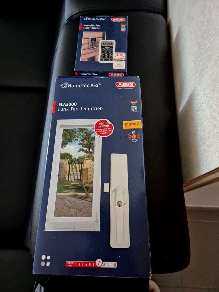 Lecteur de vitres sans fil HomeTec Pro ABUS (en parfait état, Bricolage & Construction, Enlèvement ou Envoi, Comme neuf