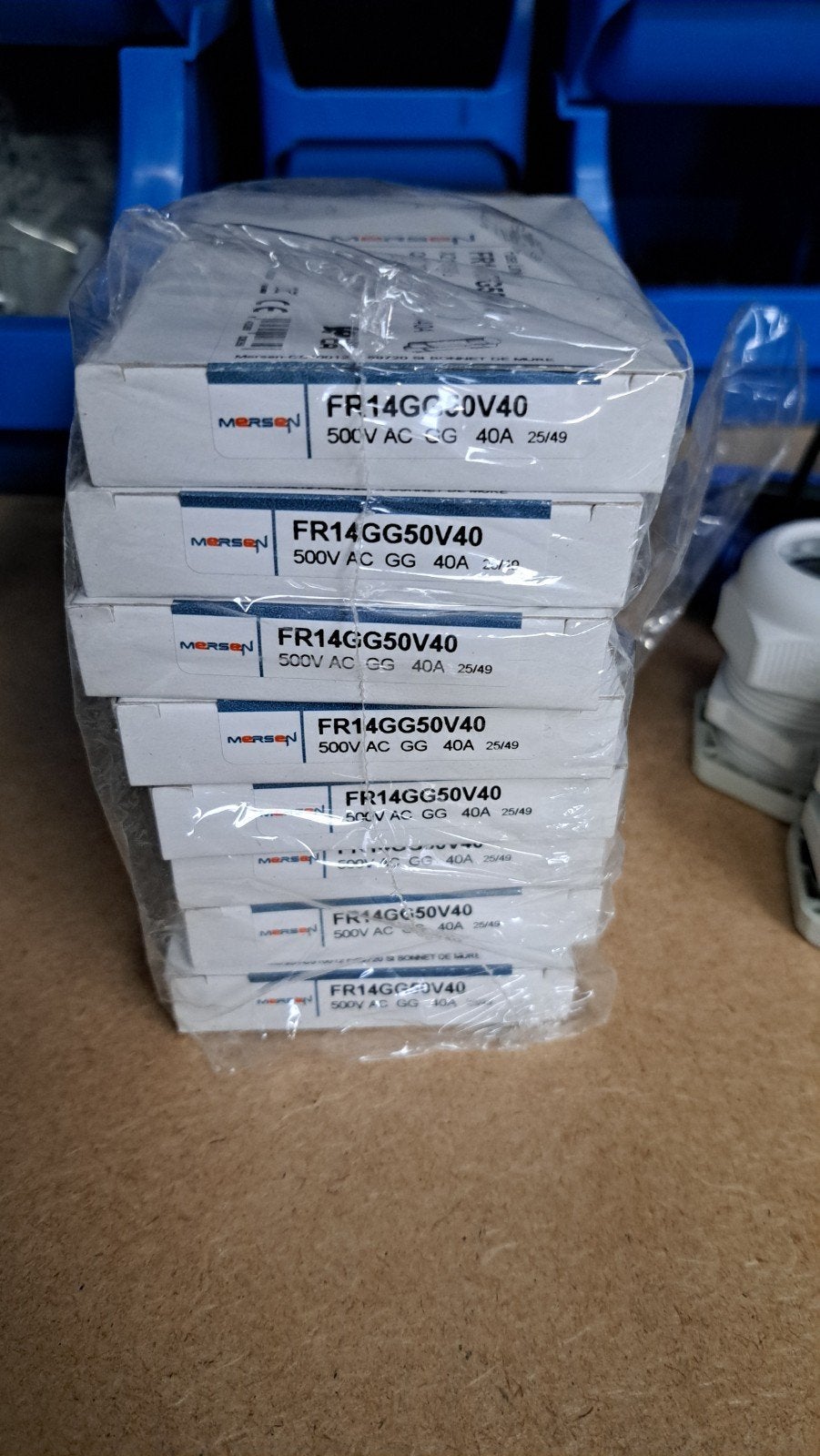 Zekering Mersen FR14GG50V40, Ophalen of Verzenden, Nieuw, Overige merken, Overige typen