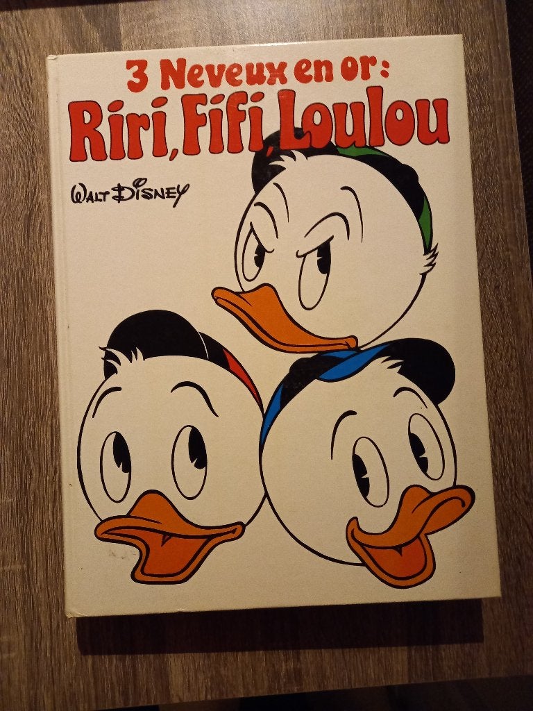 3 Neveux en Or: Riri, Fifi, Loulou - Walt Disney, Une BD, Enlèvement ou Envoi, Comme neuf