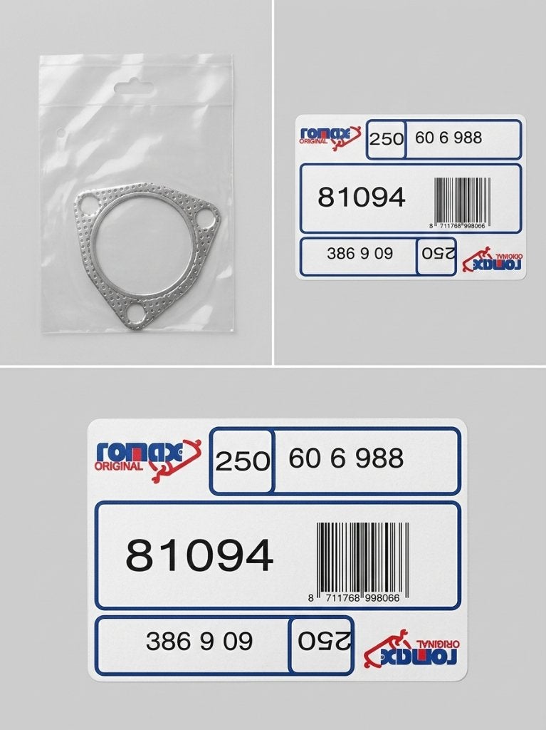 Joint d'échappement neuf Romax 81094 (VW, Audi, Seat, Skoda), Ophalen of Verzenden, Nieuw, Audi