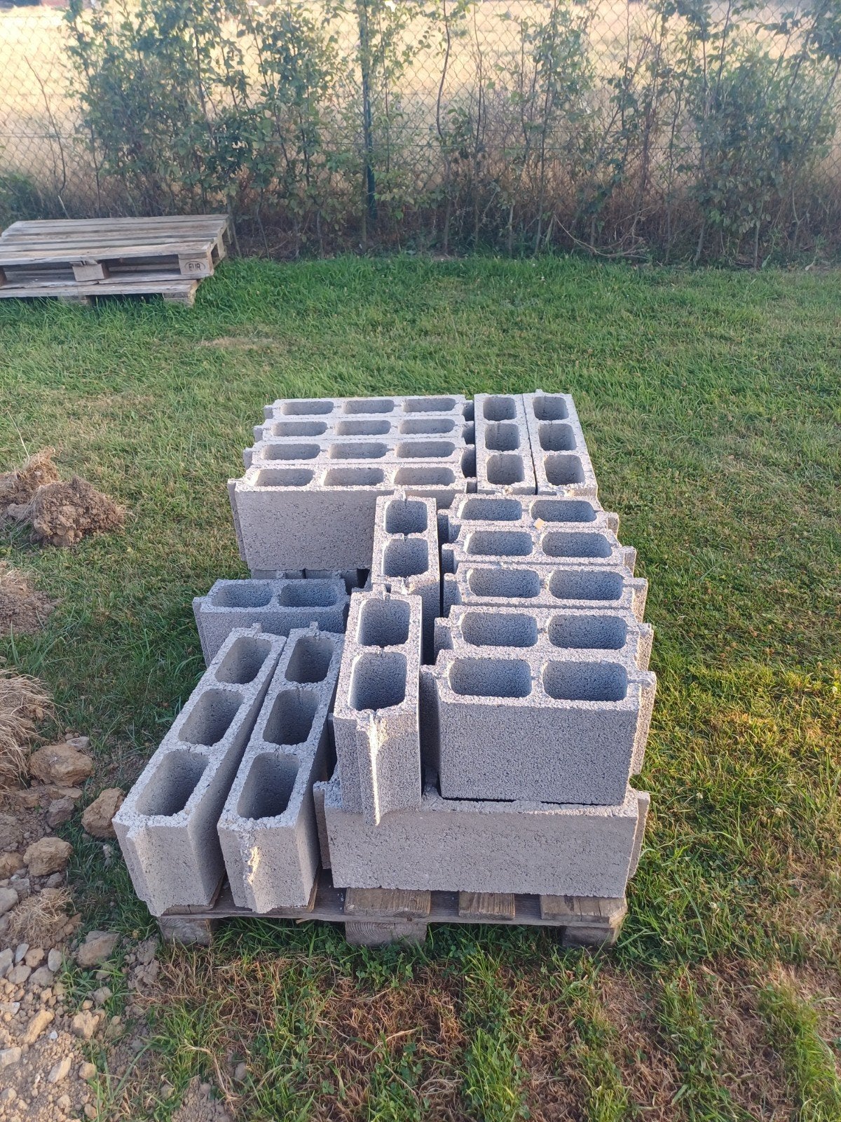 Lot claveaux, Ophalen