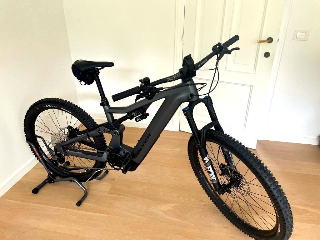 Flyer Uproc X 6.10 750Wh e-MTB, maat M, amper 60km gereden, Fietsen en Brommers, Nieuw, Schijfrem, Ophalen, Overige merken