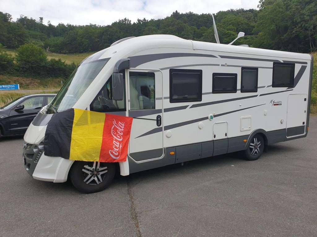 Mobilvetta K‑Yacht 86 – 08/2019 – Automaat – 4,4 ton, Caravans en Kamperen, Mobilhomes, ESP - Contrôle de stabilité, Ringverwarming