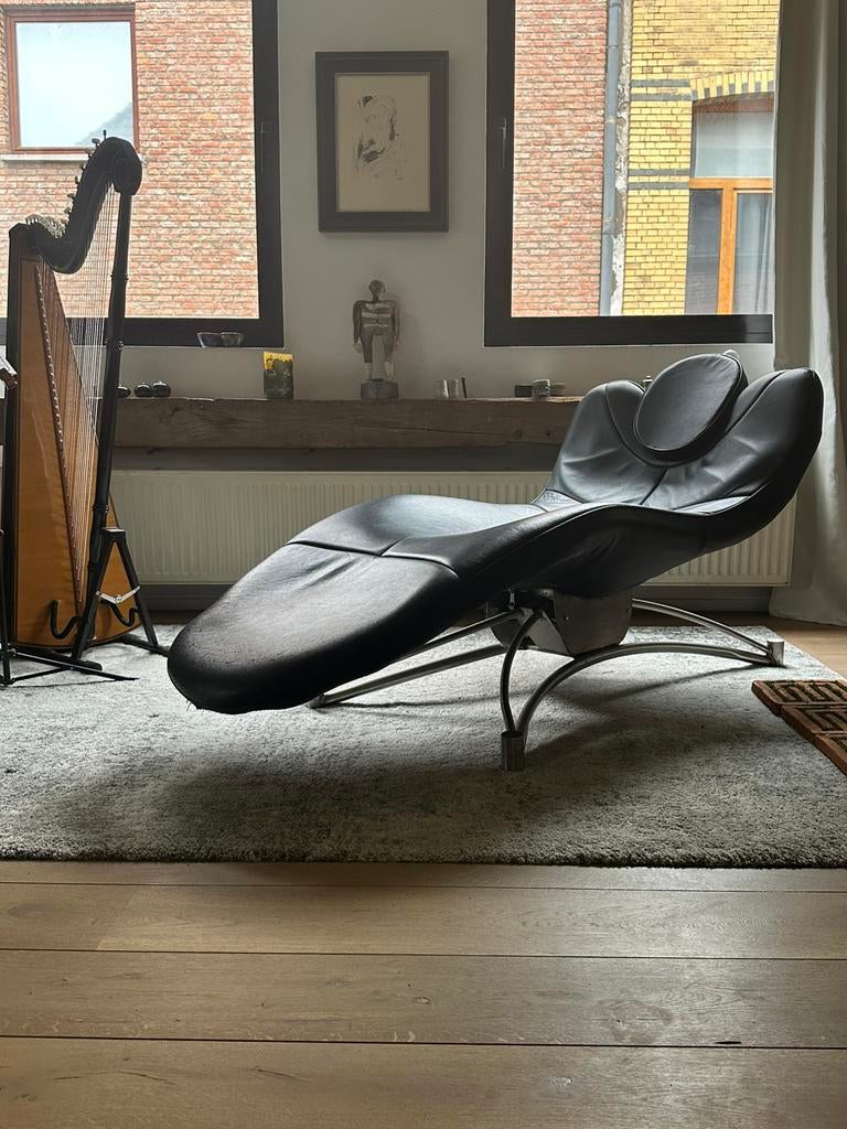 De Sede - DS 151 Designzetel zwart, Huis en Inrichting, Ophalen, Gebruikt, Eenpersoons, Modern
