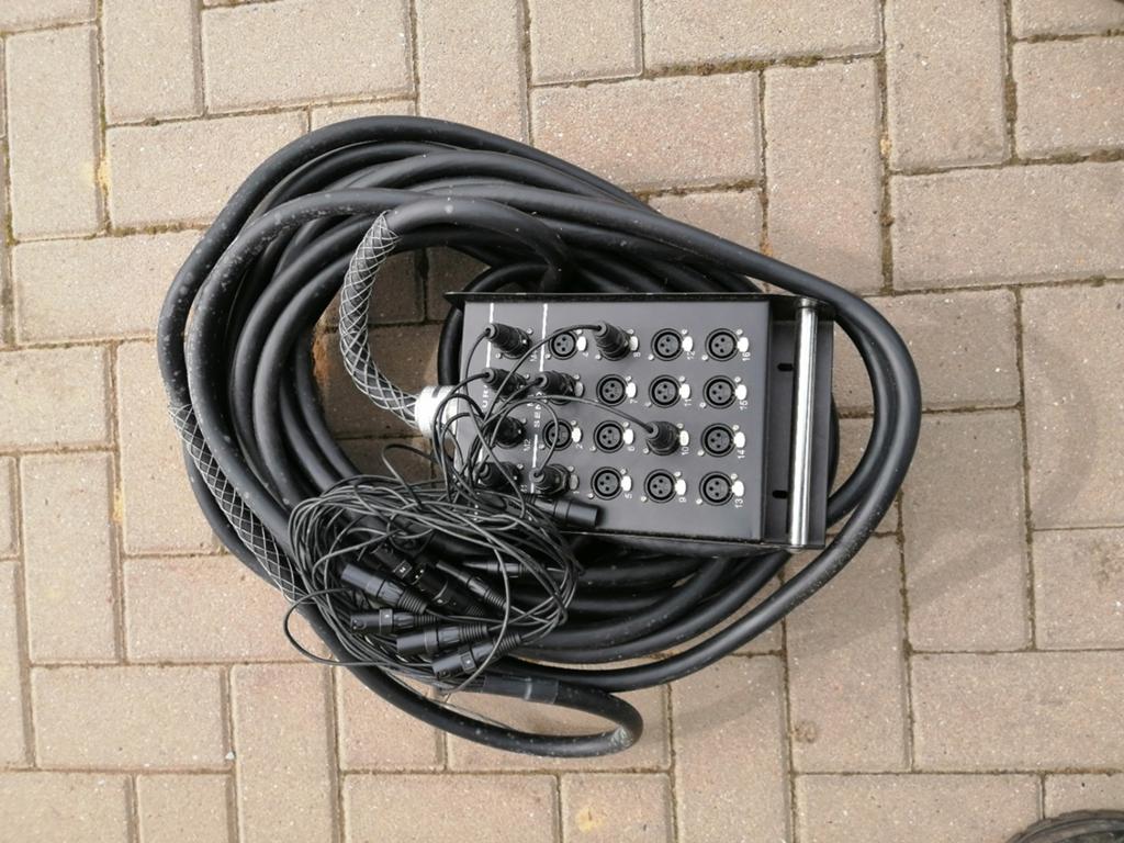 16-kanaals multicore stagebox, Muziek en Instrumenten, Kabels en Stekkers, Ophalen