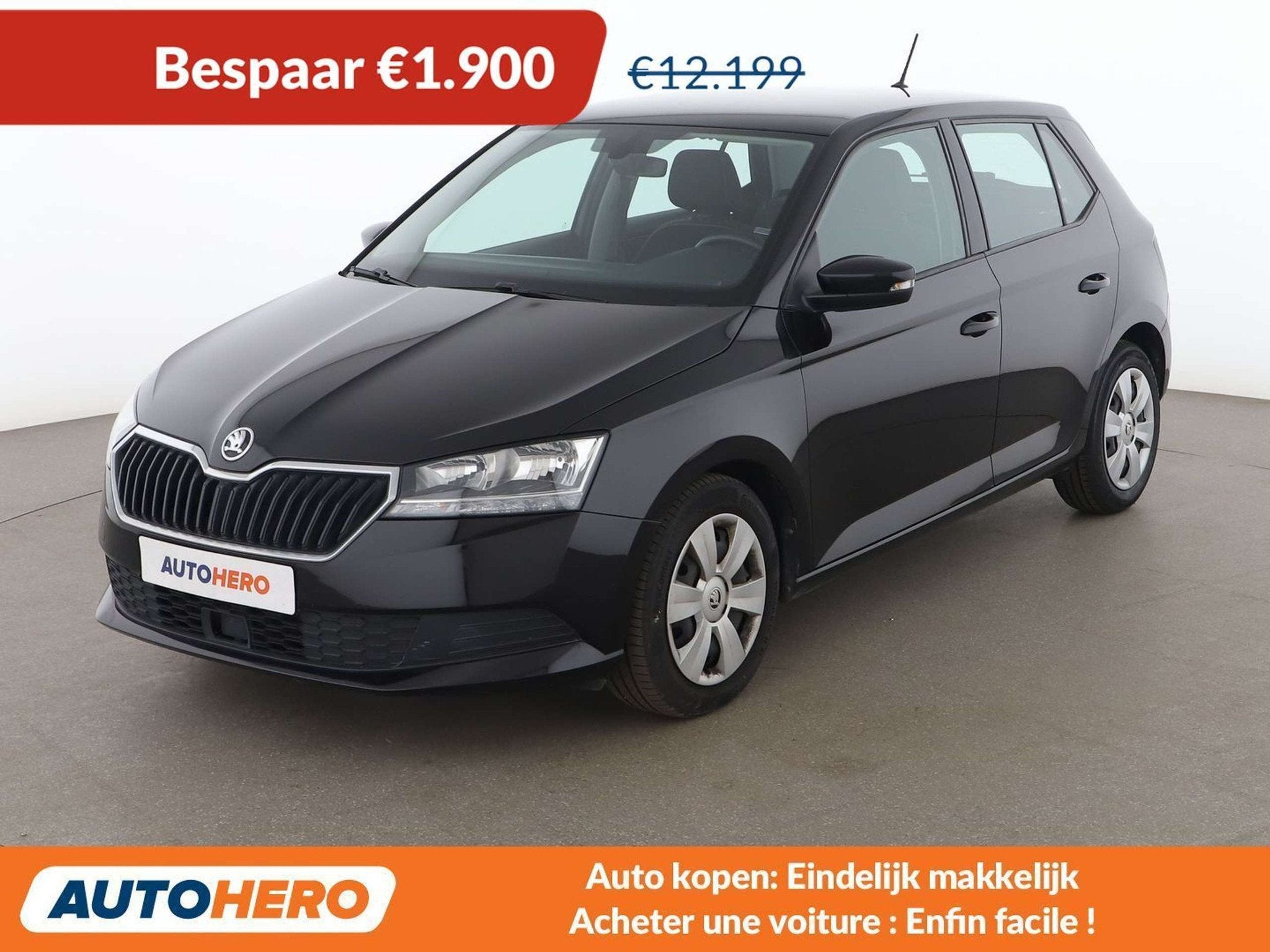 Skoda Fabia 1.0 TSI Ambition (année de construction 2021), Autos, Achat, Apple Carplay, Euro 6, Noir