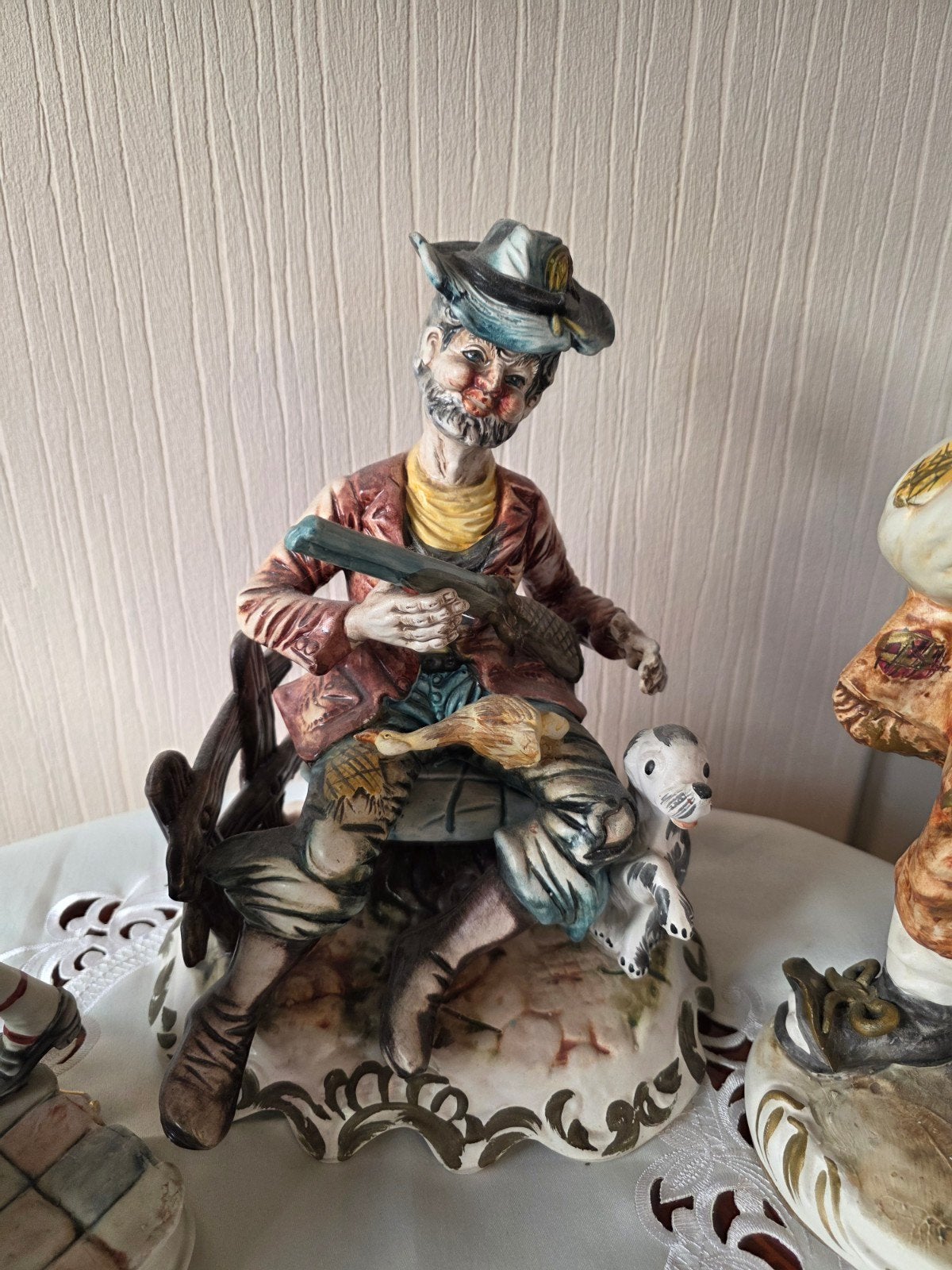 vintage beelden, Antiek en Kunst, Kunst | Beelden en Houtsnijwerken, Ophalen of Verzenden