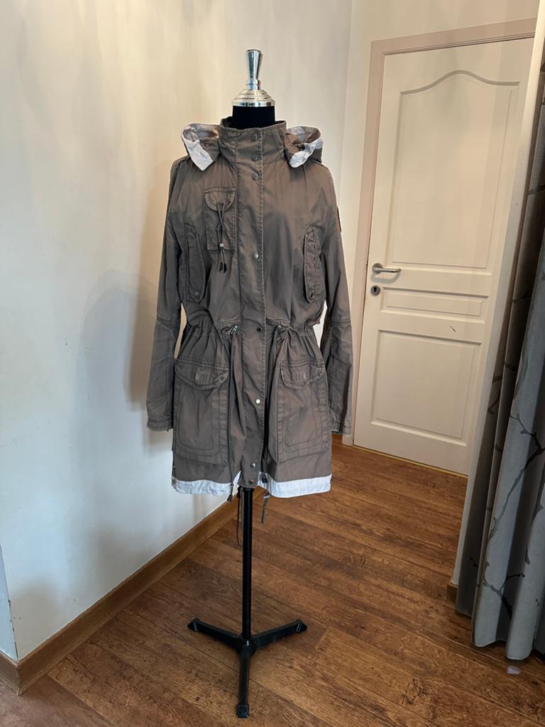 Parajumpers jas maat M parka zomer / tussenjas, Kleding | Dames, Ophalen, Zo goed als nieuw, Maat 38/40 (M)
