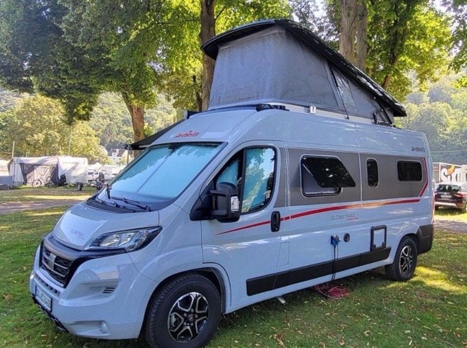 Dethleffs Globetrail DR600 Adv.  Toit relevable/couchette, Caravanes & Camping, Jusqu'à 5, Fiat, Diesel, Automatique