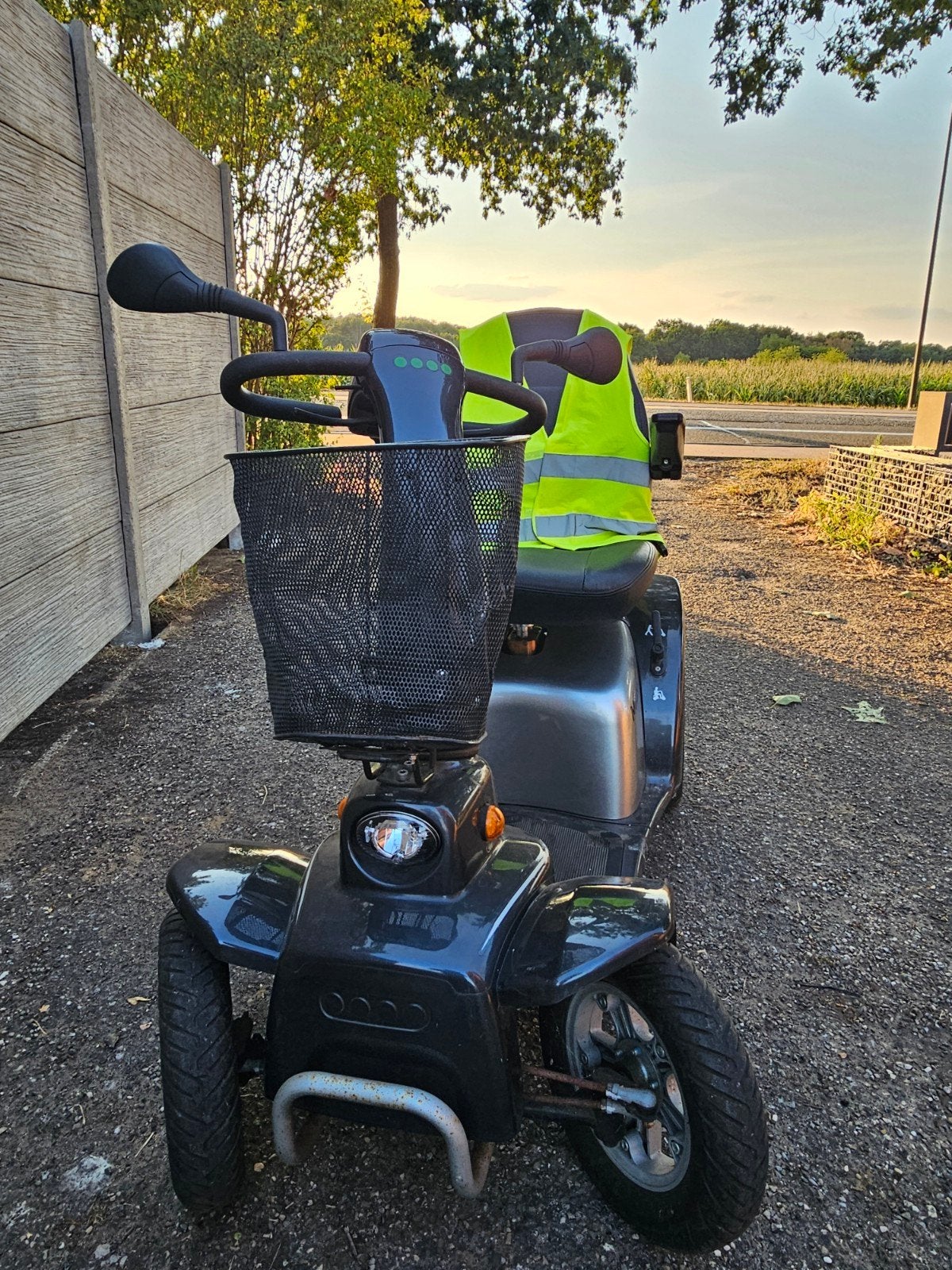 mezzo scootmobiel, Ophalen