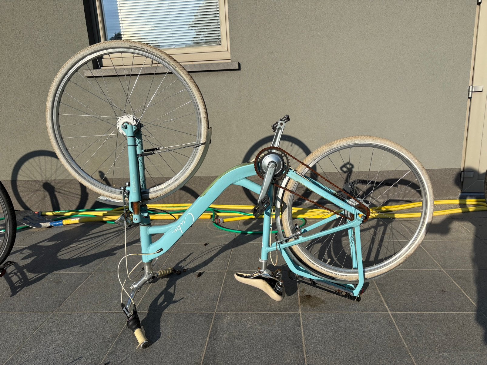 Vrouwenfiets, Fietsen en Brommers, Fietsen | Dames | Damesfietsen, Ophalen, Gebruikt, Overige merken