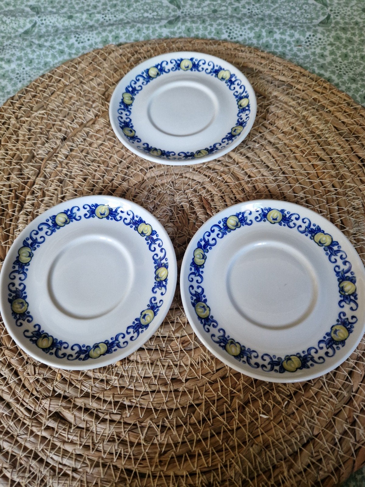 3 petites soucoupes Villeroy et Boch service Cadiz, Enlèvement ou Envoi