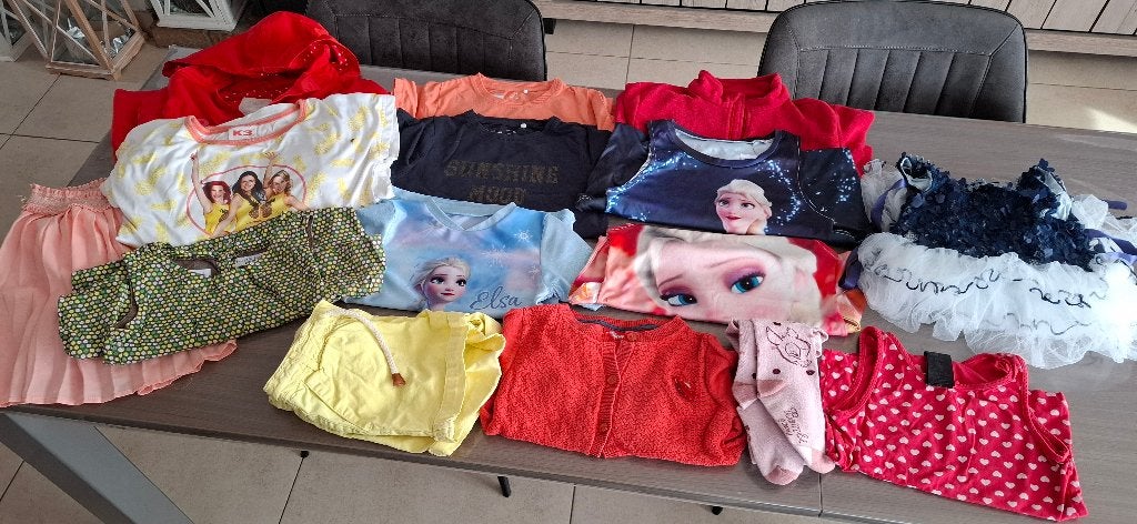 Pakket meisjes maat 122, Enfants & Bébés, Enlèvement, Utilisé, Autres tailles