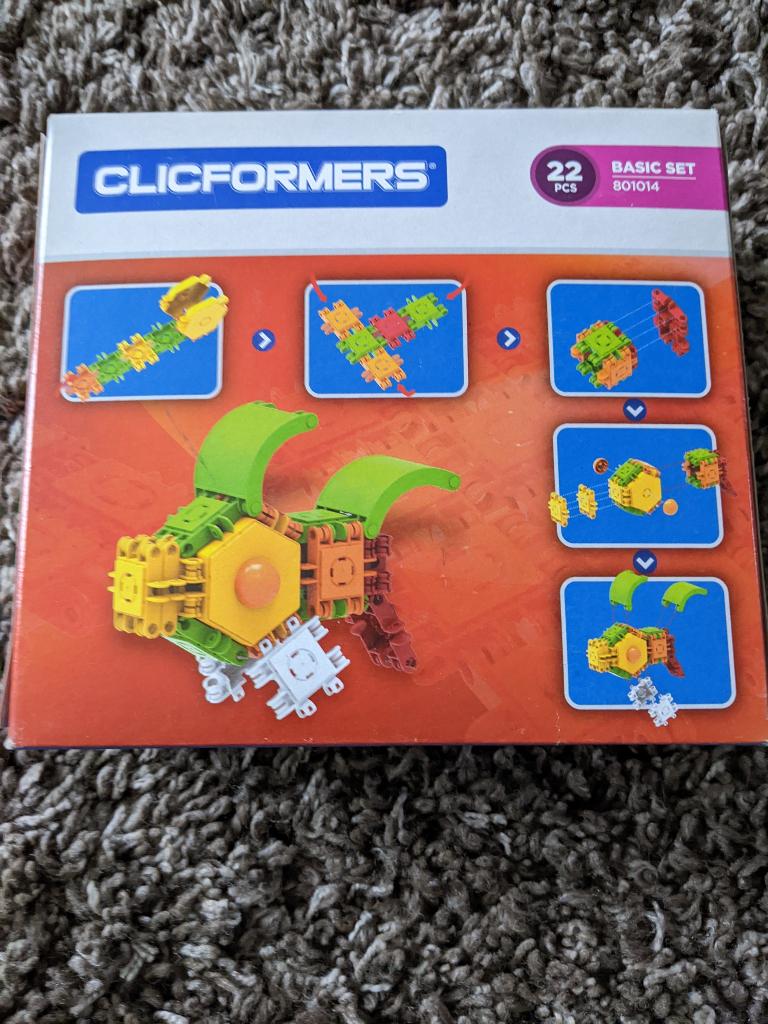 Clicformers Basic set 22 stuks, Kinderen en Baby's, Speelgoed | Bouwstenen, Ophalen of Verzenden, Nieuw, Overige merken