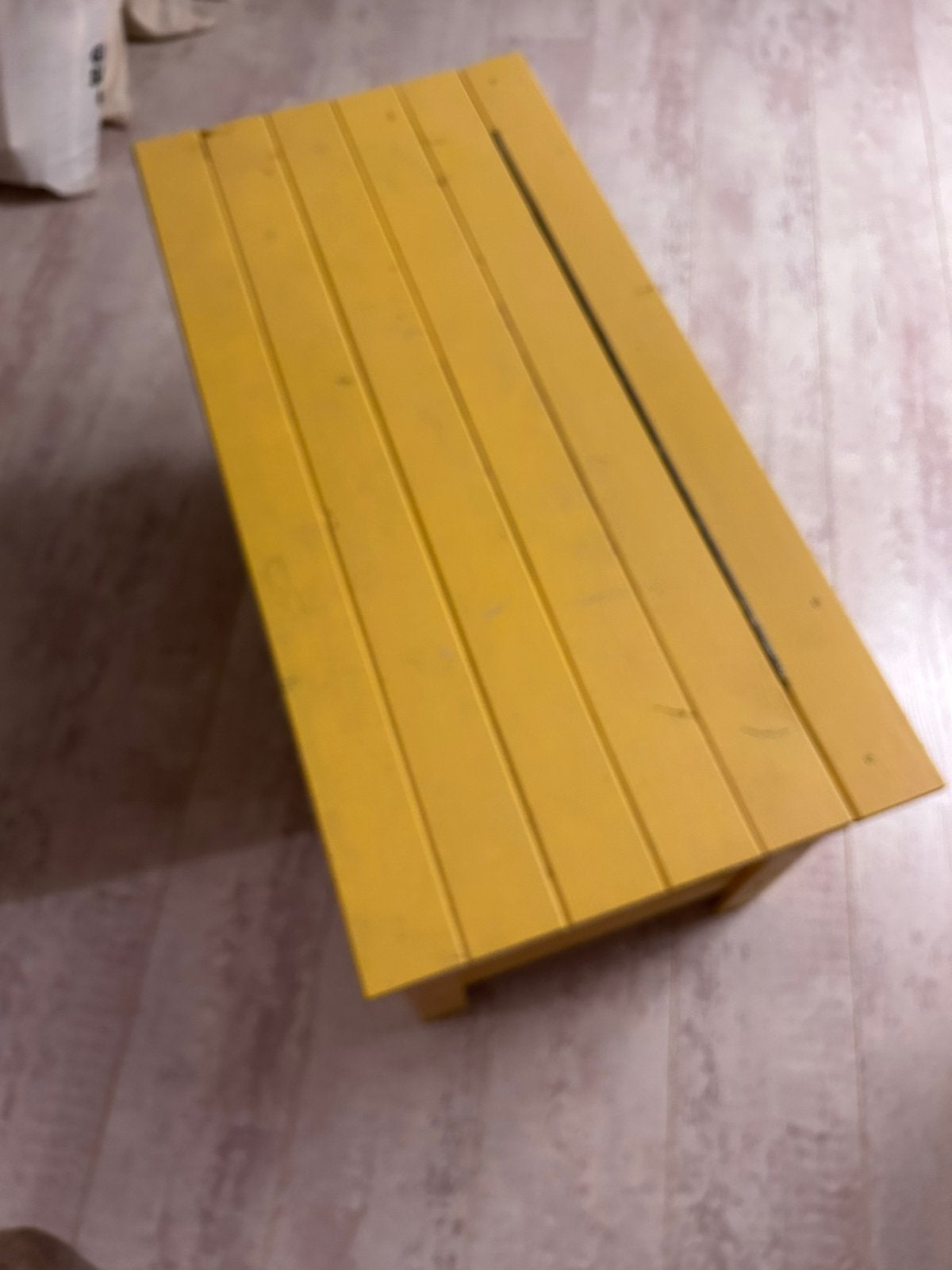 Houten speelgoed kist, Huis en Inrichting, Woonaccessoires | Kisten, Ophalen, Gebruikt