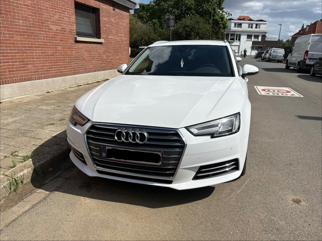Audi a4 avant S tronic automaat, Auto's, Stof, Euro 6, A4, Wit