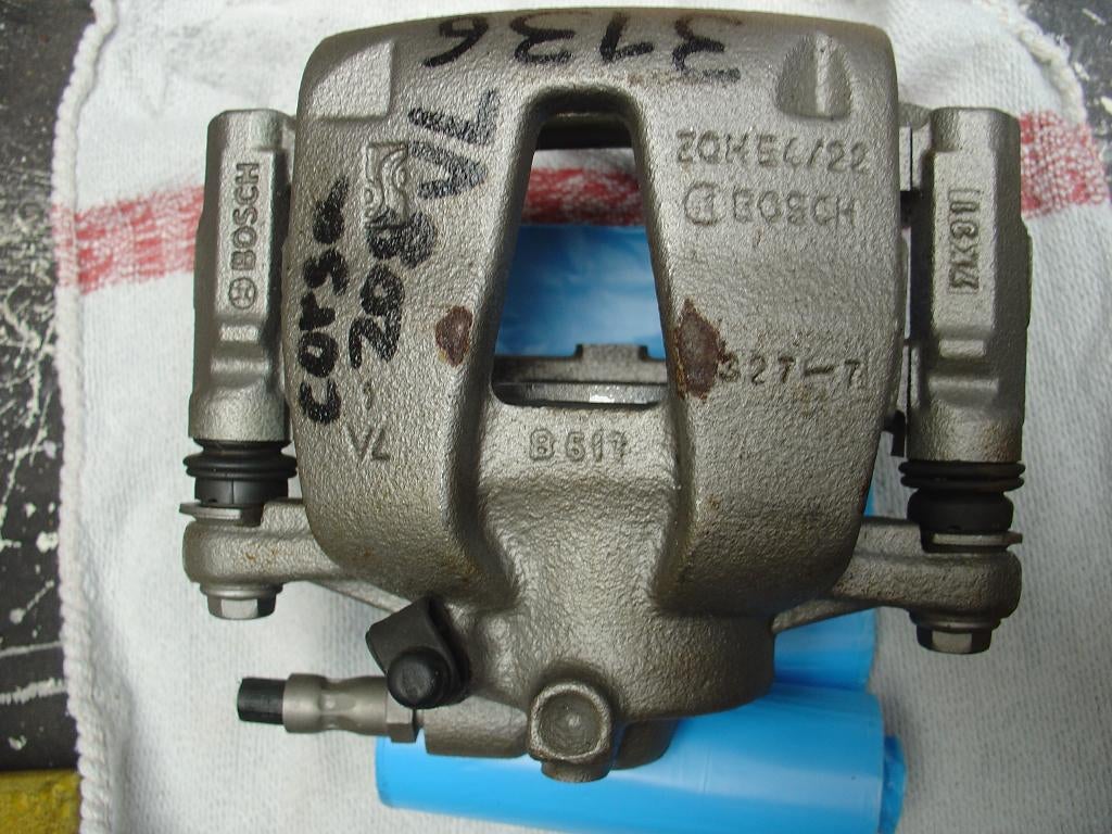Opel corca D en peugot remtang Lv+Rv, Ophalen, Gereviseerd, Opel