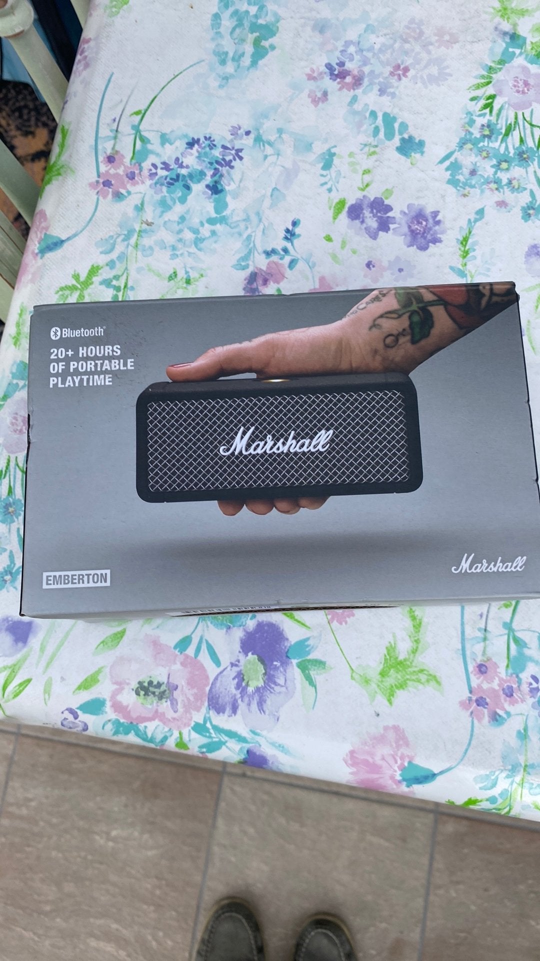 Bluetooth luidspreker merk. Marshall nieuw, Bluetooth, Enlèvement ou Envoi, Neuf
