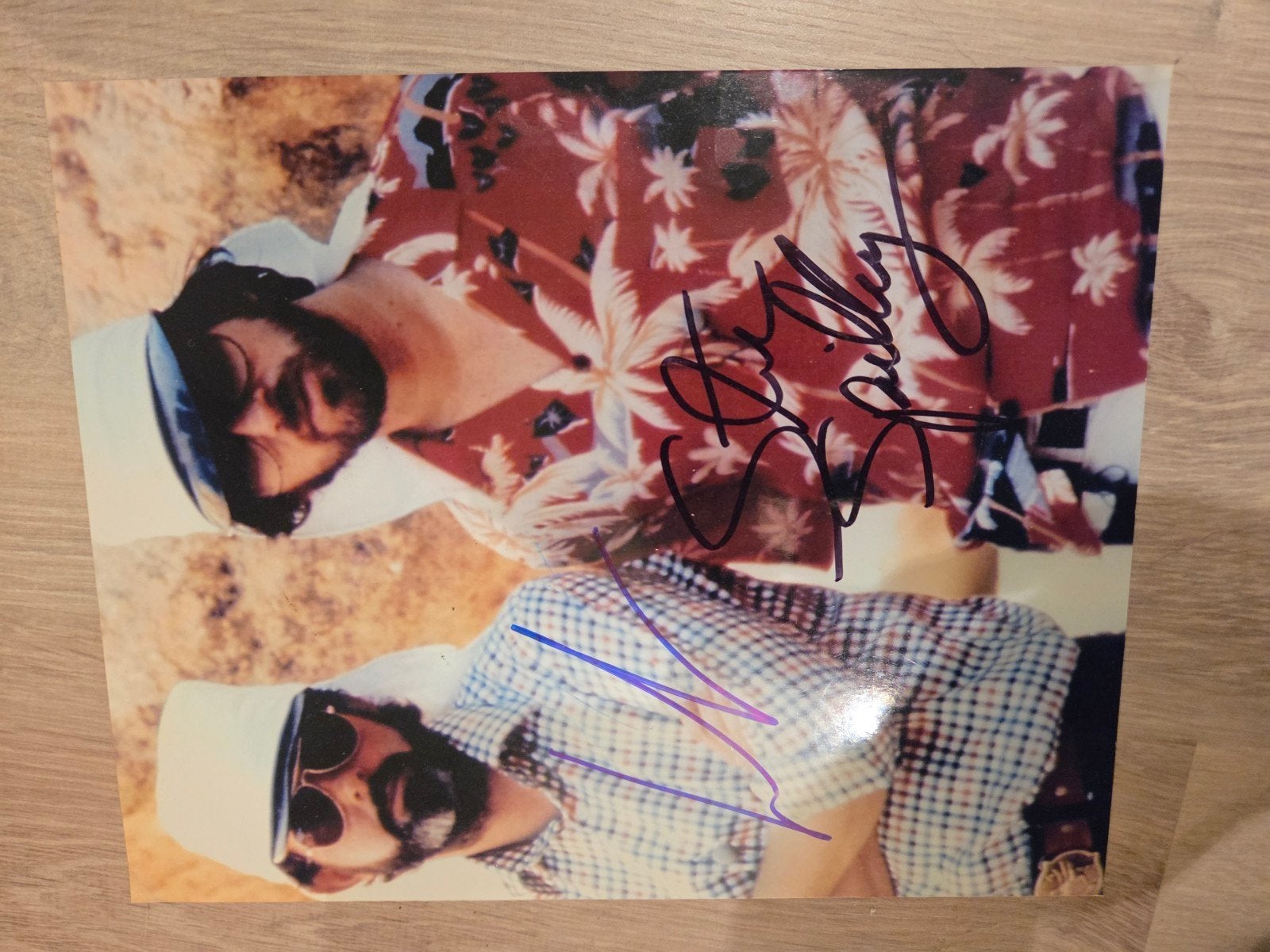 Lucas + Spielberg handtekening met Coa., Ophalen, Zo goed als nieuw, Foto of Kaart, Gesigneerd