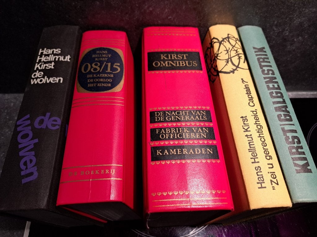 Hans Helmut Kirst -9 Oorlogsromans- 5 bkn - zeer goede staat, Boeken, Ophalen, Tweede Wereldoorlog, Gelezen, Han Helmut Kirst
