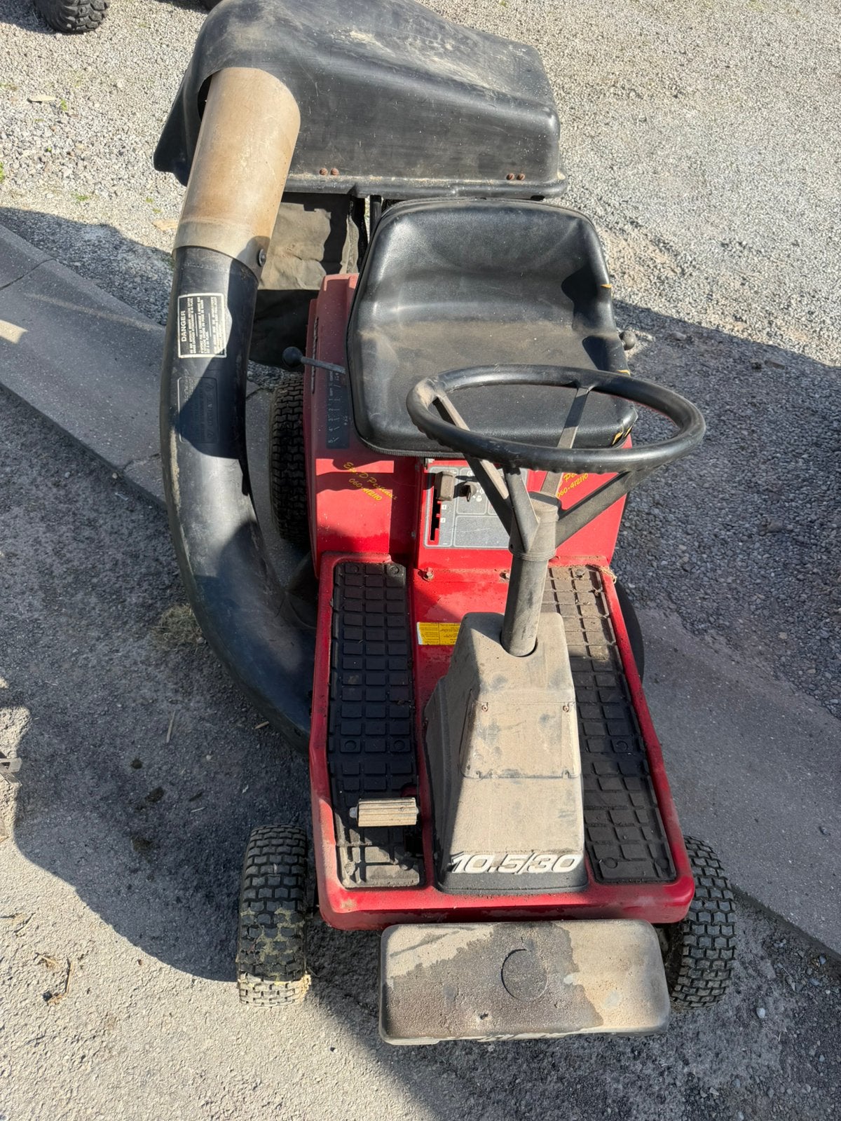 Tracteur tondeuse, Enlèvement, Comme neuf