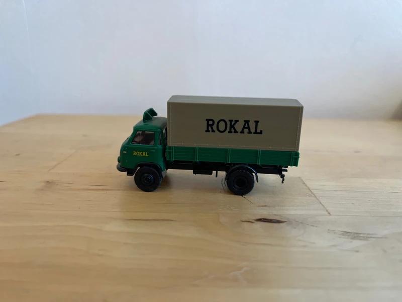 Camion 1/87 Brekina Borgward B655 PP-LKW Ronald, Envoi, Comme neuf, Bus ou Camion, Brekina