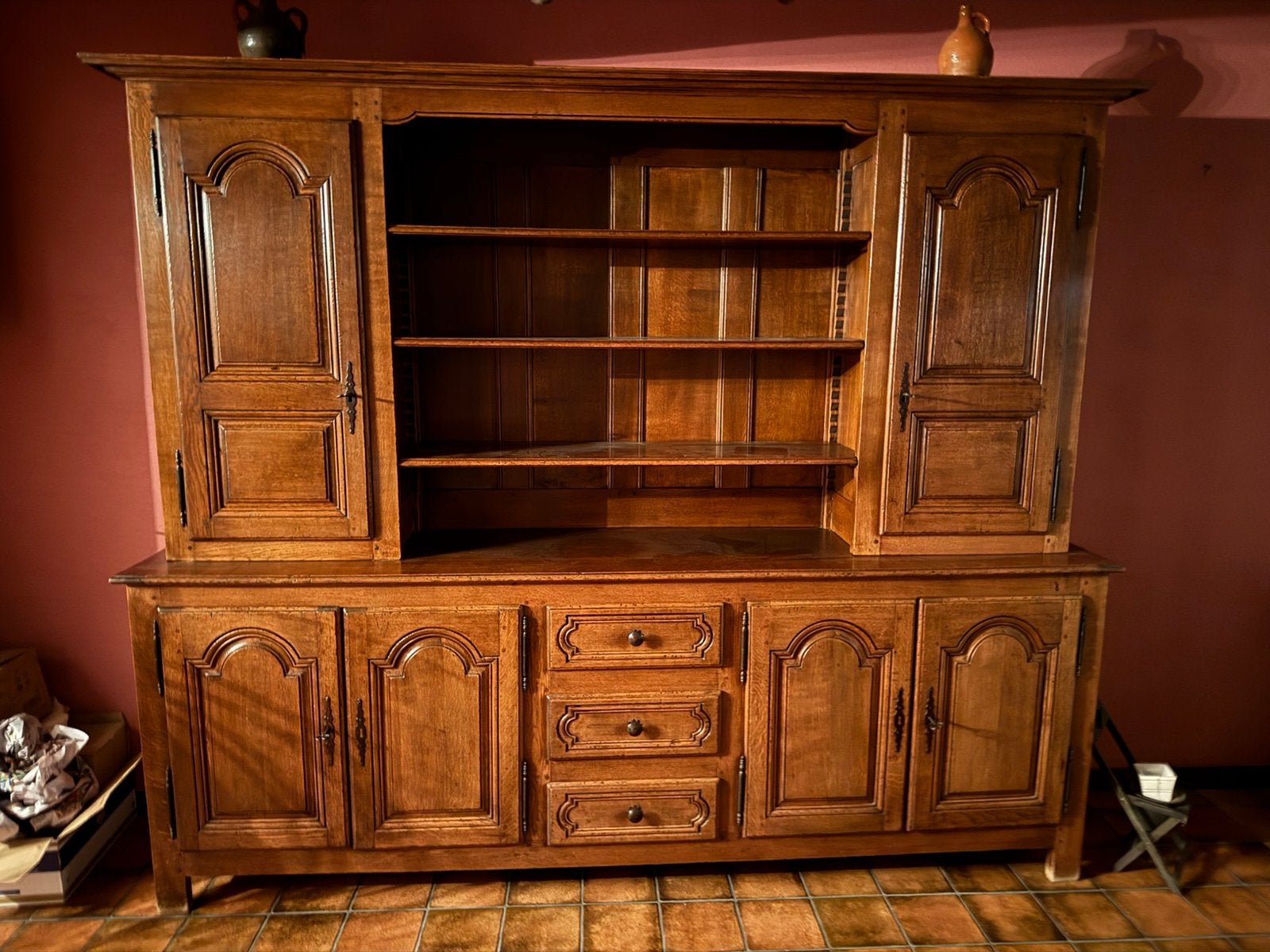 Maison complet à vide gratuit, 200 cm ou plus, Utilisé, Chêne, 150 à 200 cm