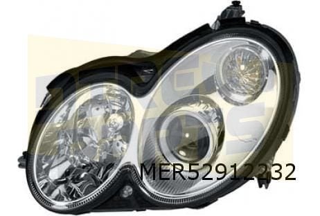 Mercedes-Benz CLK (6/02-4/09) koplamp Rechts (HID / D2S) OES, Neuf, -, -, Envoi