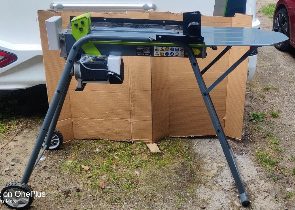 houtkliefmachine 7 ton met onderstel, Tuin en Terras, Ophalen, Nieuw