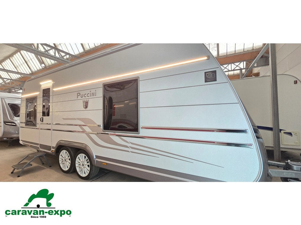 TABBERT PUCCINI 575 DF/F, Caravans en Kamperen, Tabbert, Bedrijf, 6 tot 7 meter, Tot en met 4