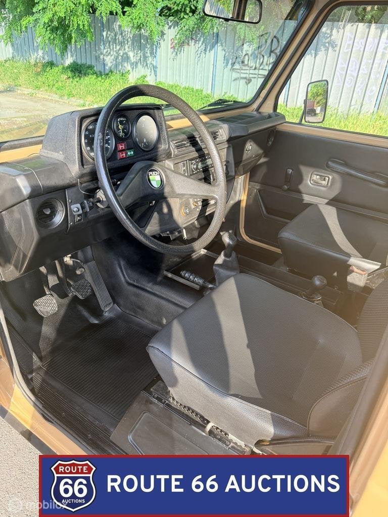 Mercedes-Benz 230 G | 1983 | Route 66 Auctions, Auto's, Zwart, Mercedes-Benz, Bedrijf, Handgeschakeld
