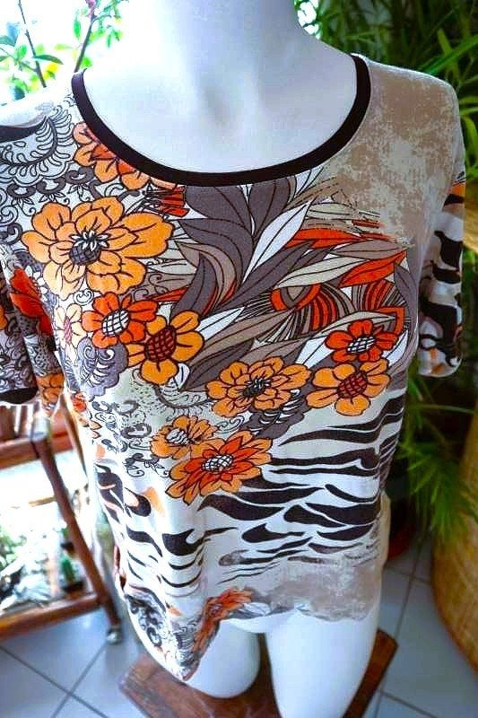 natuurlijk sfeervol T-shirt, Kleding | Dames, T-shirts, Maat 38/40 (M), Overige kleuren, Ophalen of Verzenden, Korte mouw