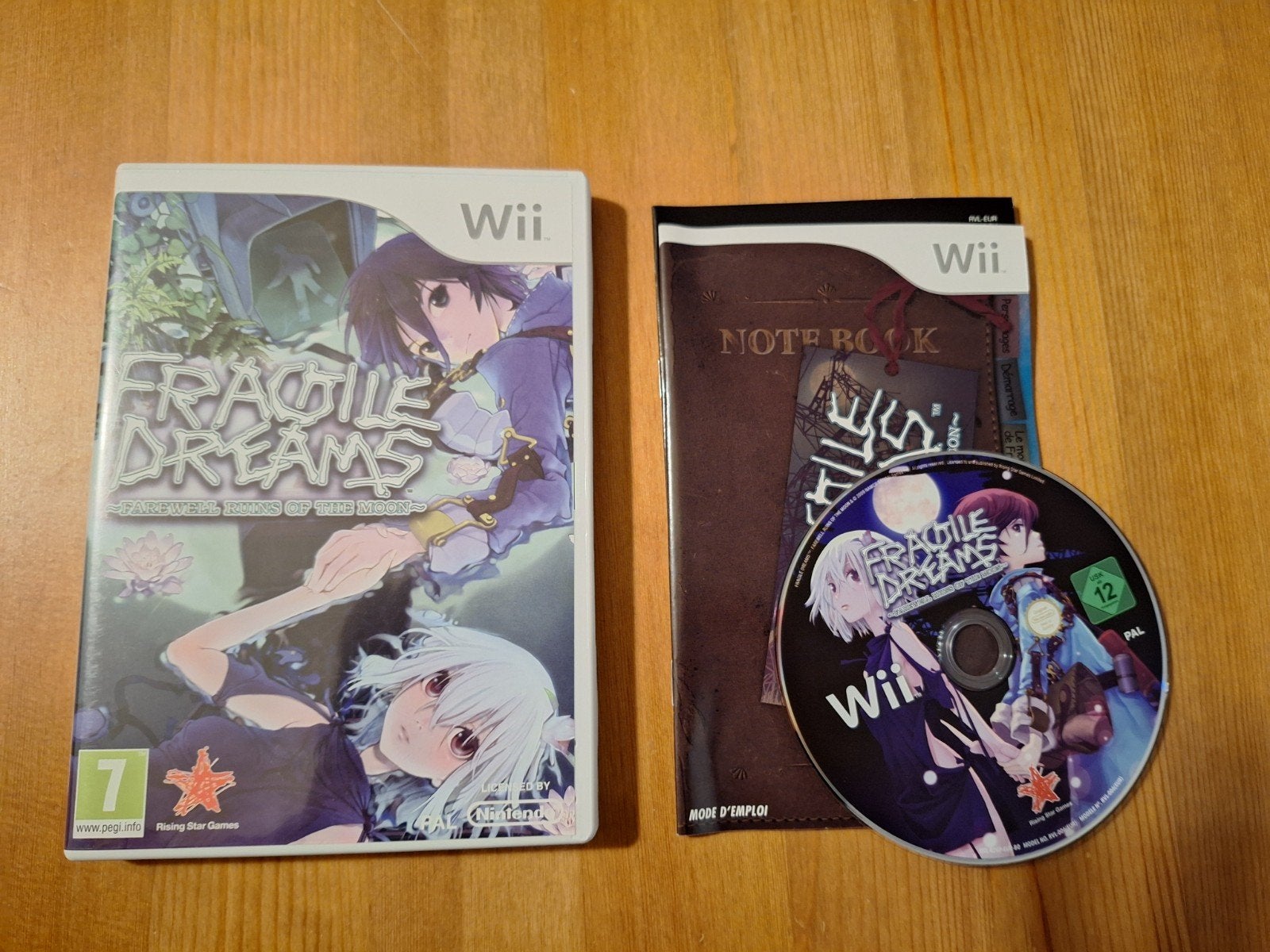 Fragile Dreams Farewell Ruins of the Moon Nintendo Wii, 1 joueur, À partir de 7 ans, Aventure et Action, Comme neuf