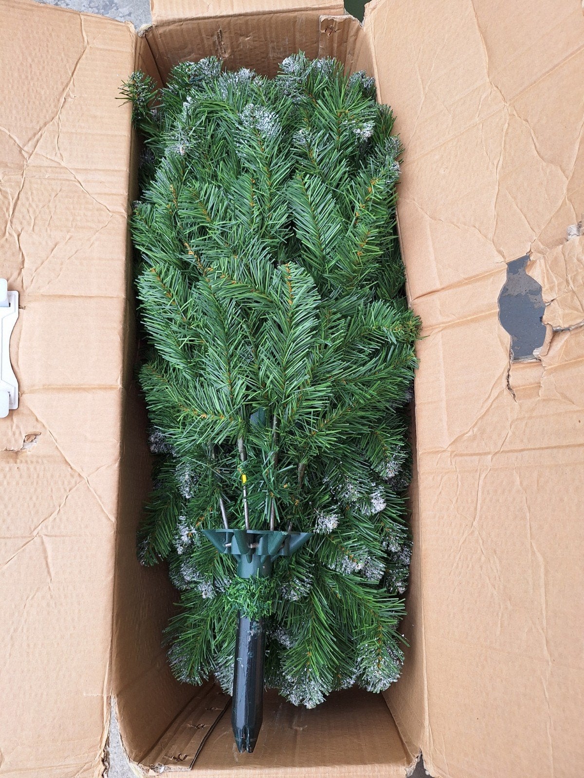 KERSTBOOM, Ophalen