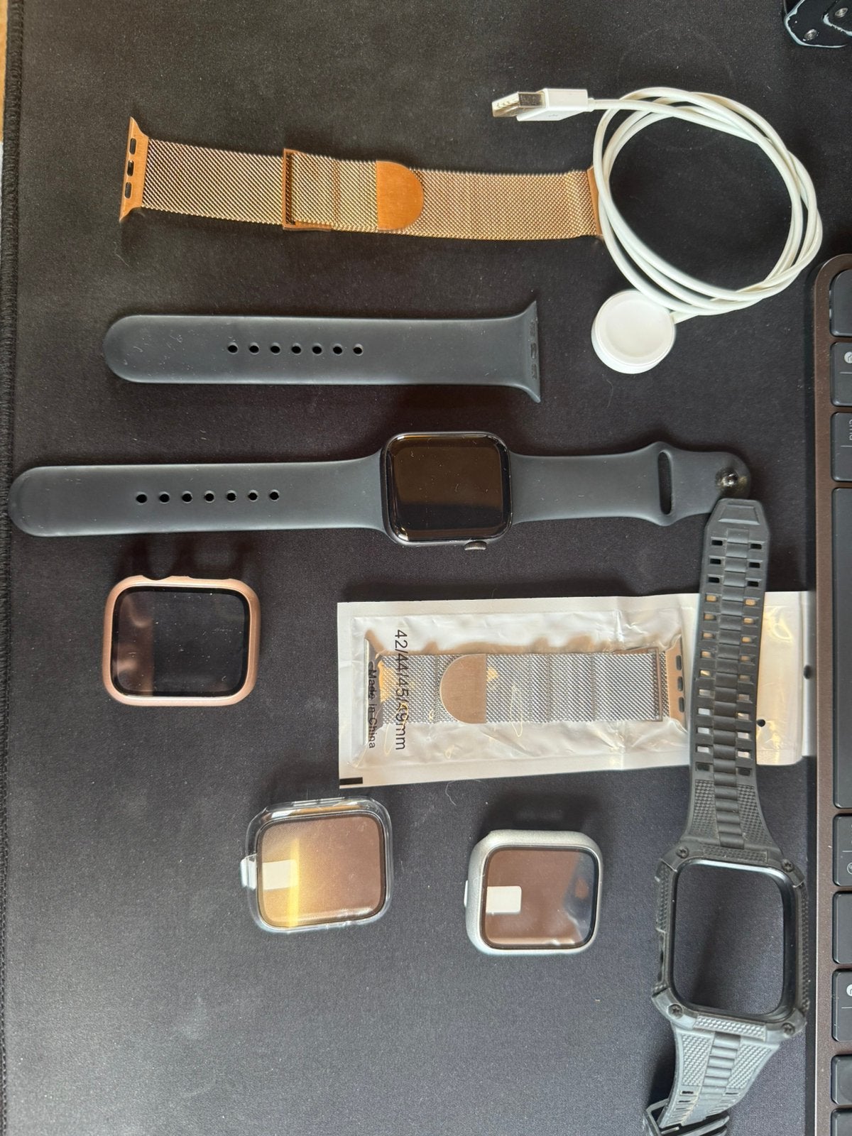 Apple Watch SE 44 mm, Enlèvement, État, Comme neuf, Gris