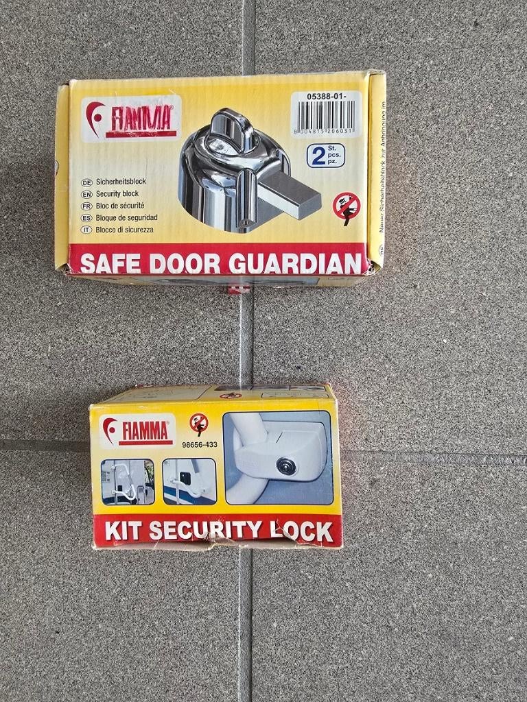 Nouveau serrures Fiamma pour toutes portes d'entrée + garage, Enlèvement, Neuf
