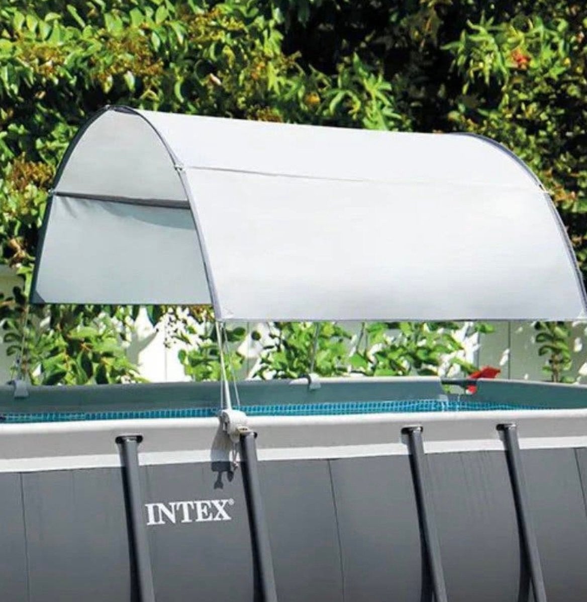 Intex zwembadoverkapping / luifel, Jardin & Terrasse, Piscines, Comme neuf, Enlèvement