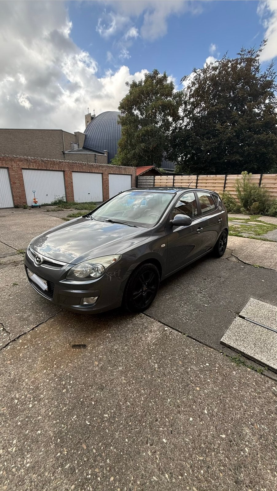 Hyndai i30 2010, Auto's, Hyundai, Zwart, Leder, Particulier, 1582 cc