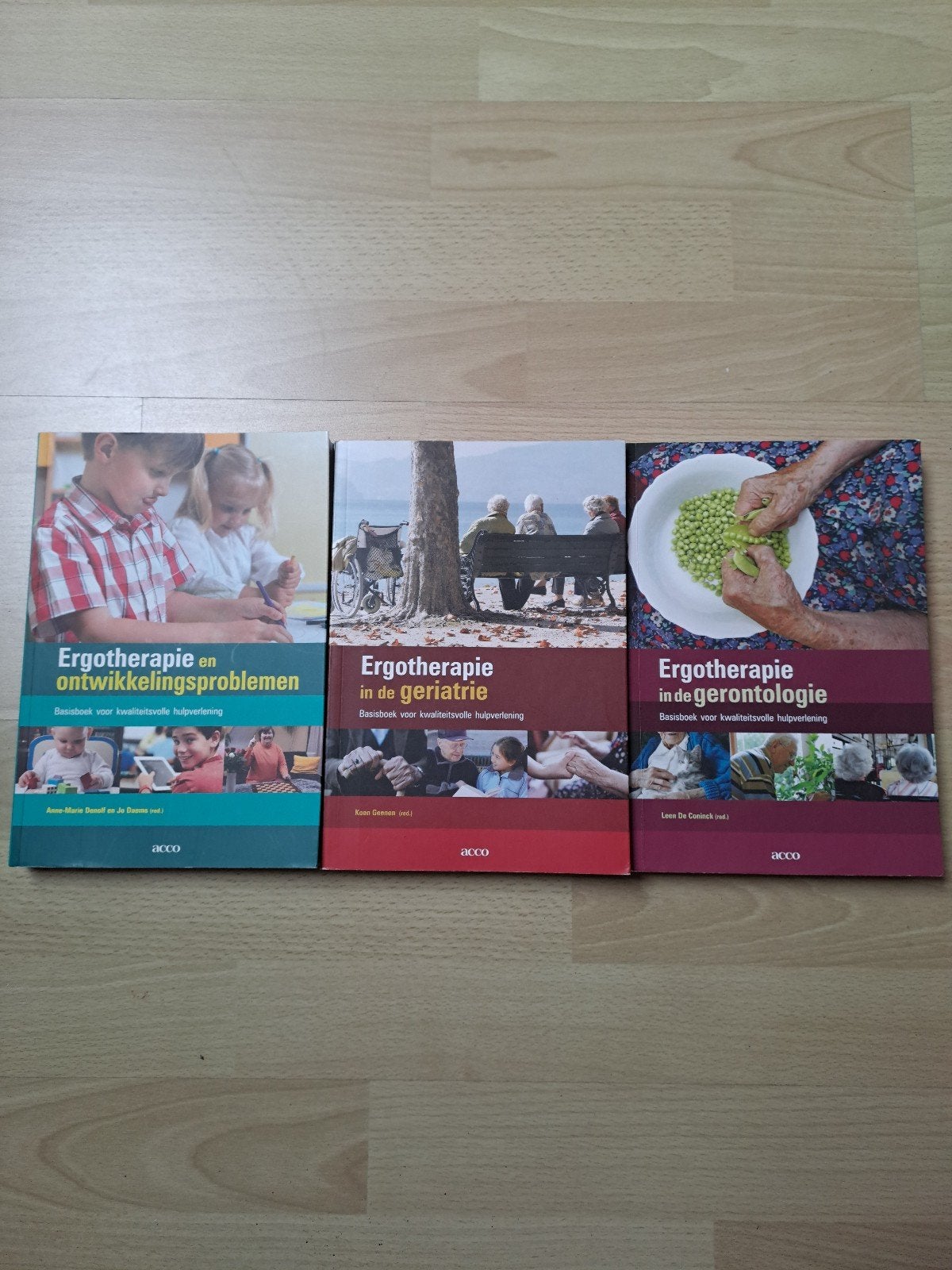 3 boeken ergotherapie
Ergotherapie in de geriatrie
Ergothera, Boeken, Studieboeken en Cursussen, Ophalen