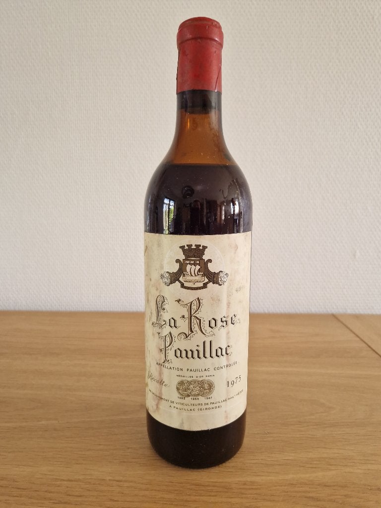 La Rose Pauillac - 1975 - Pauillac, Collections, Neuf, Enlèvement ou Envoi, Vin rouge, France
